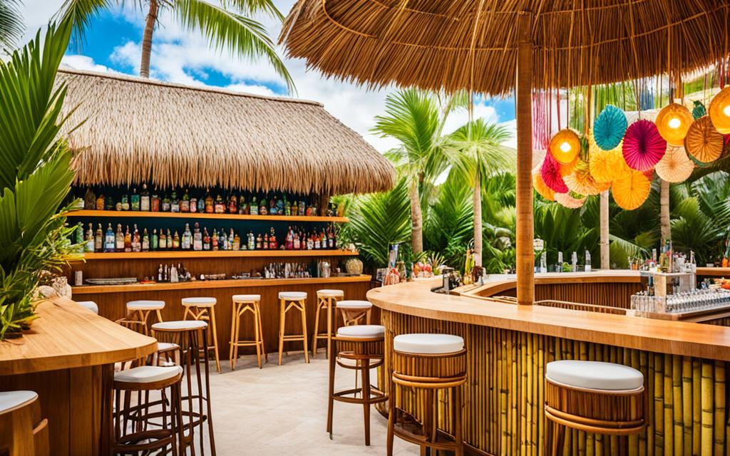 tiki bar in playa del carmen