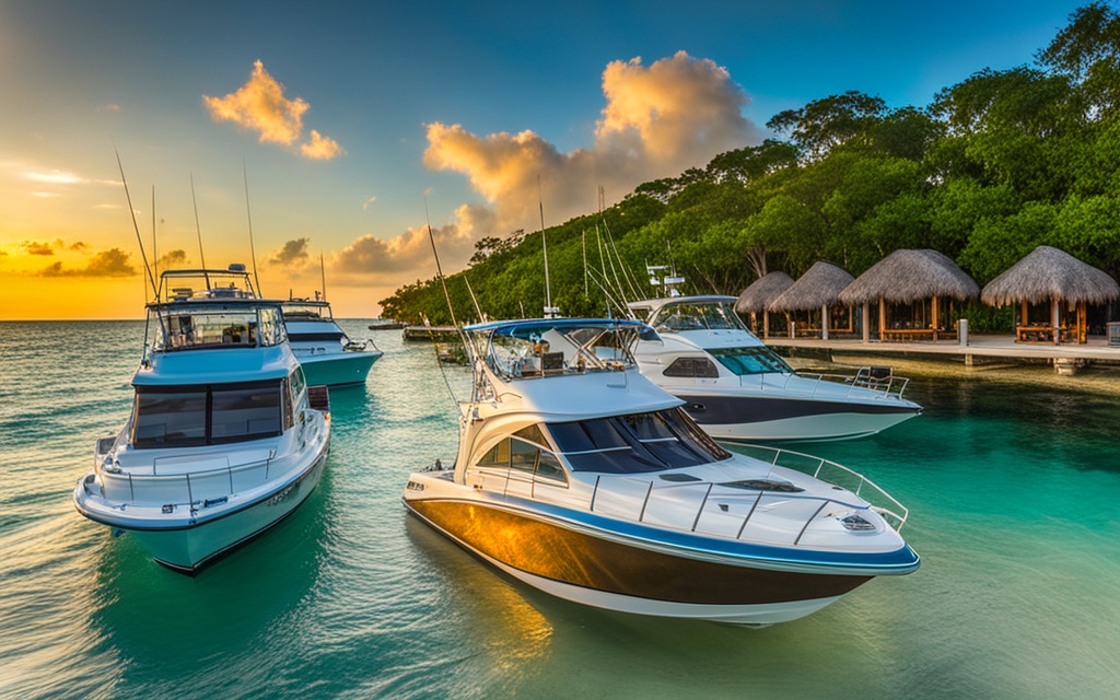 Playa del Carmen fishing boats