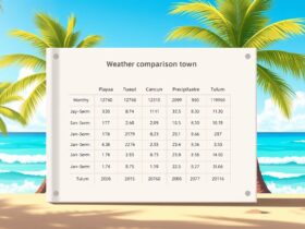 weather comparison Mexico