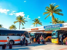 Airport Bus Service Cancun