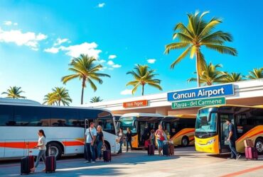 Airport Bus Service Cancun