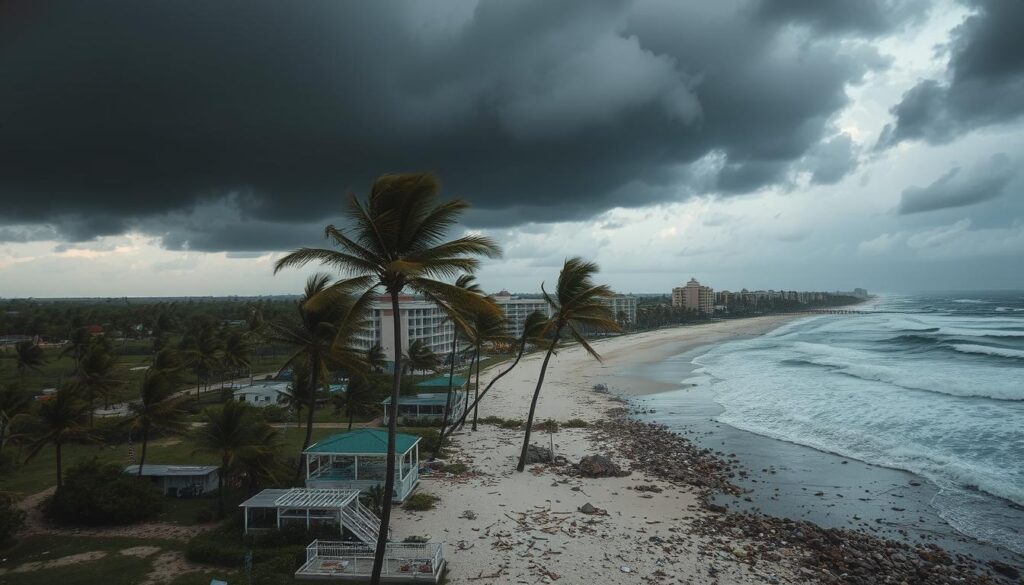 Playa del Carmen hurricane impact