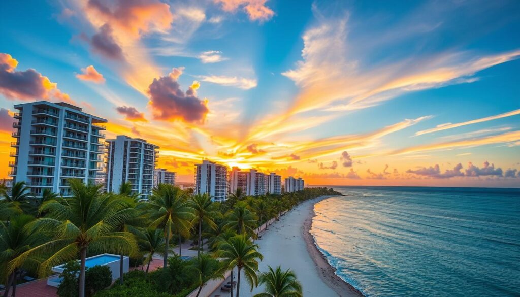 Playa del Carmen skyline