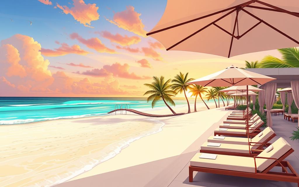 luxury beach clubs in playa del carmen