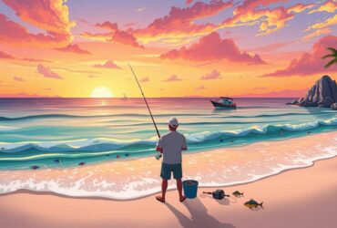 playa del carmen shore fishing