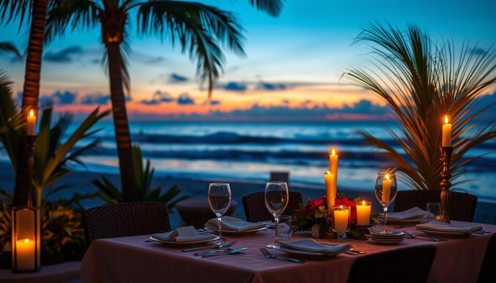 romantic restaurants playa del carmen