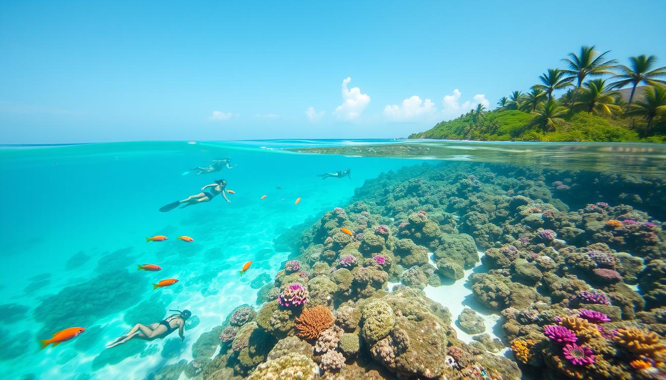 snorkeling in playa del carmen