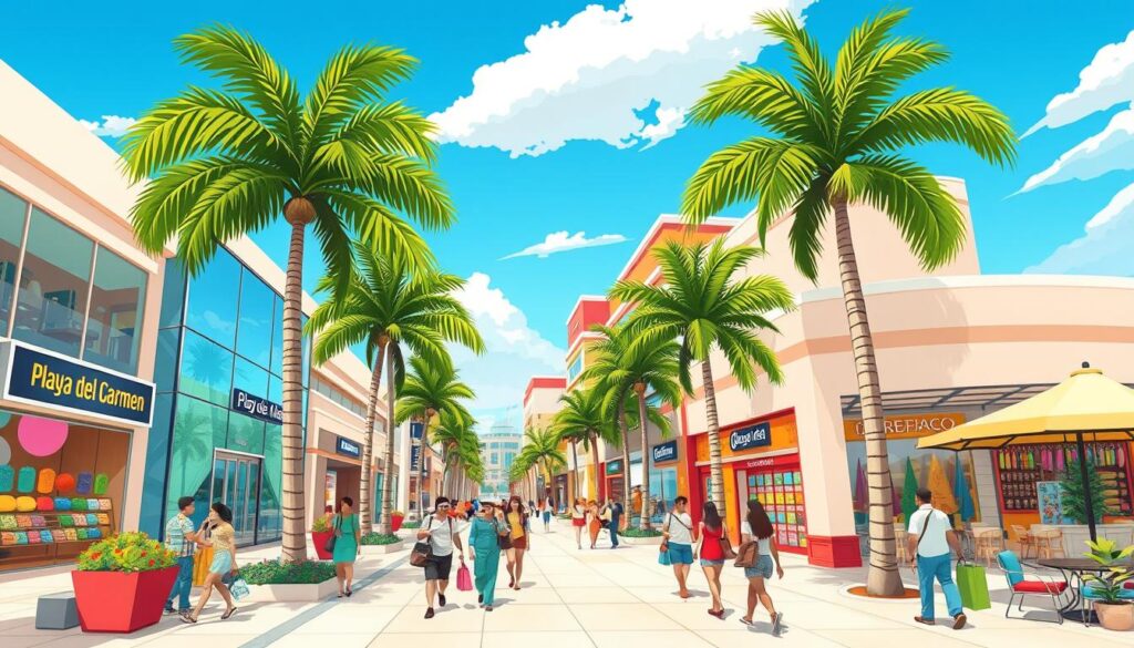 Playa del Carmen shopping malls