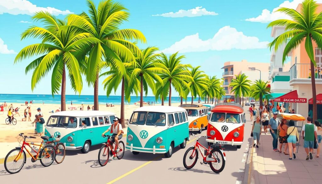 Transportation options in Playa del Carmen