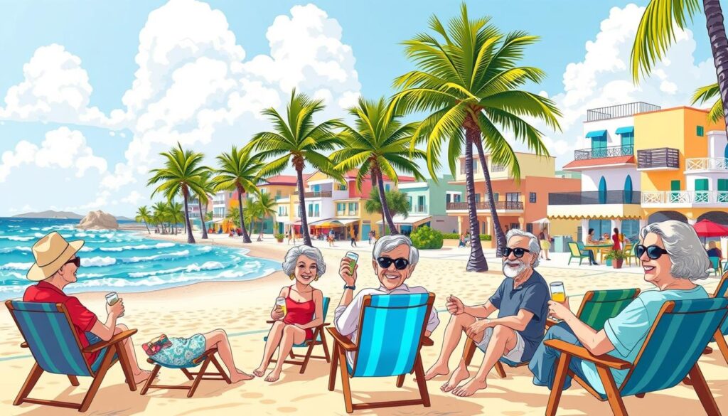 American retirees in Mexico