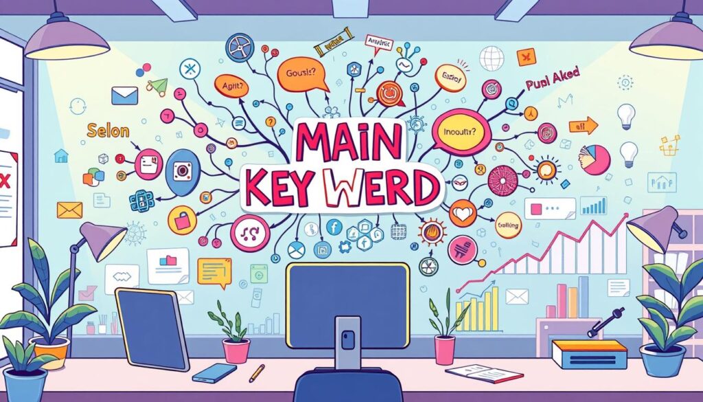 main keyword development