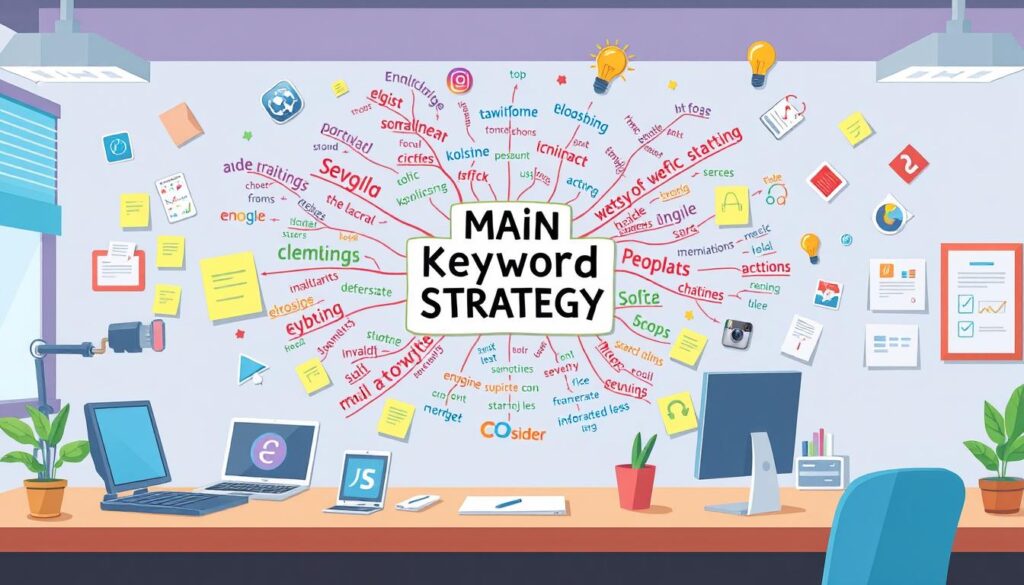 Main Keyword strategy