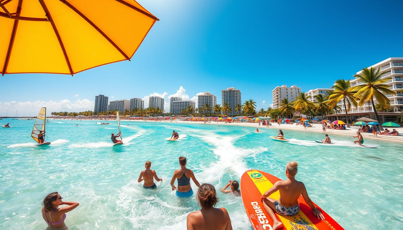 Playa del Carmen beaches for water sports