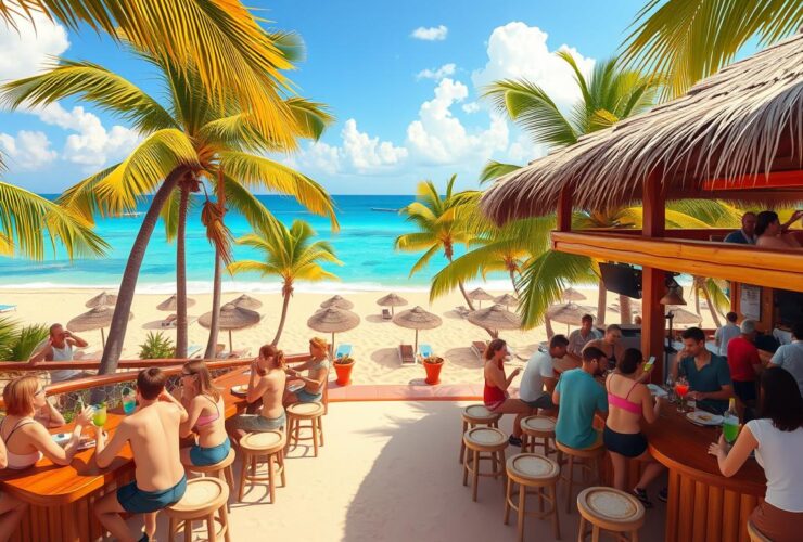 Beach bars Playa del Carmen