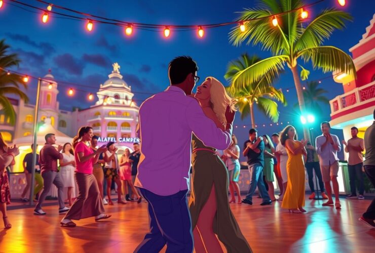 Playa del Carmen salsa dancing