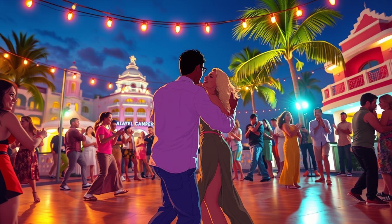 Playa del Carmen salsa dancing