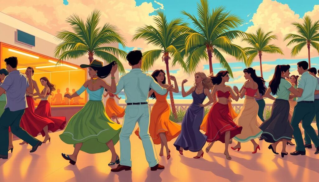 Salsa and Bachata styles in Playa del Carmen