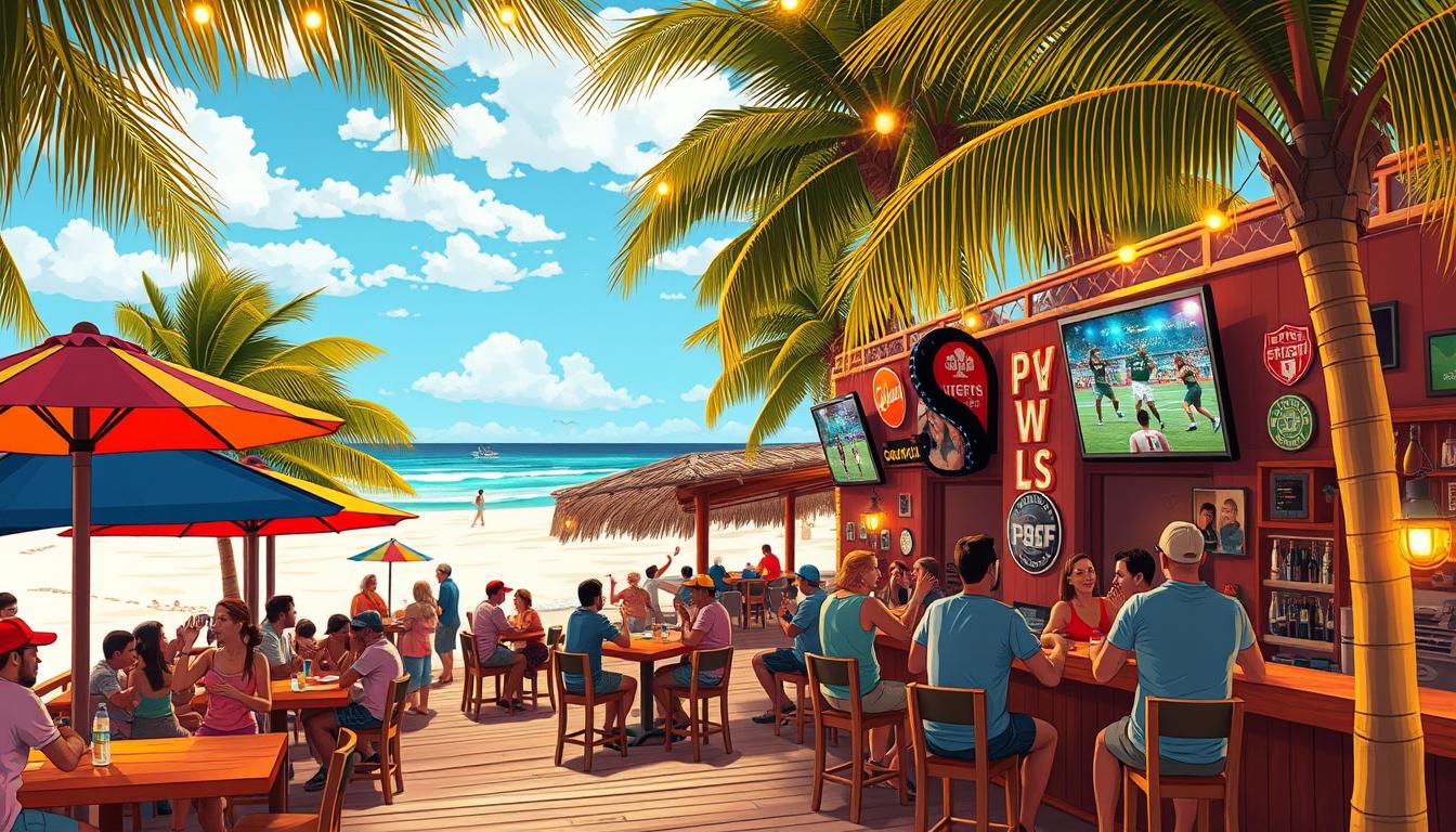 Sports bars Playa del Carmen