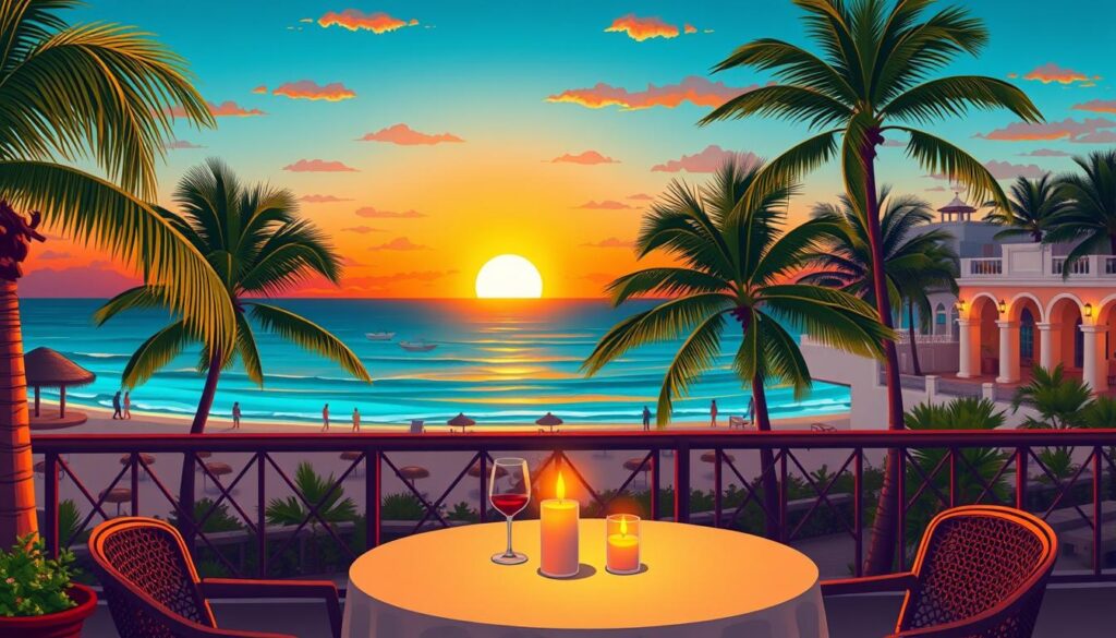Playa del Carmen date night getaway