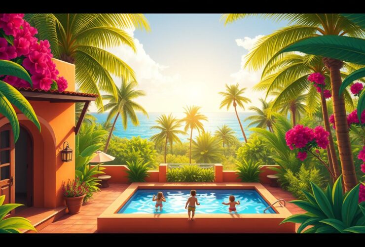 family vacation rentals playa del carmen