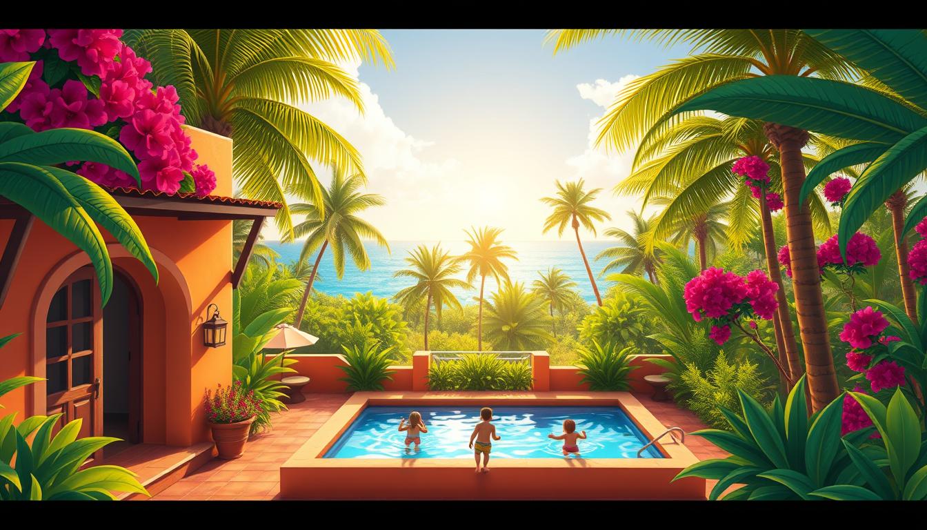 family vacation rentals playa del carmen