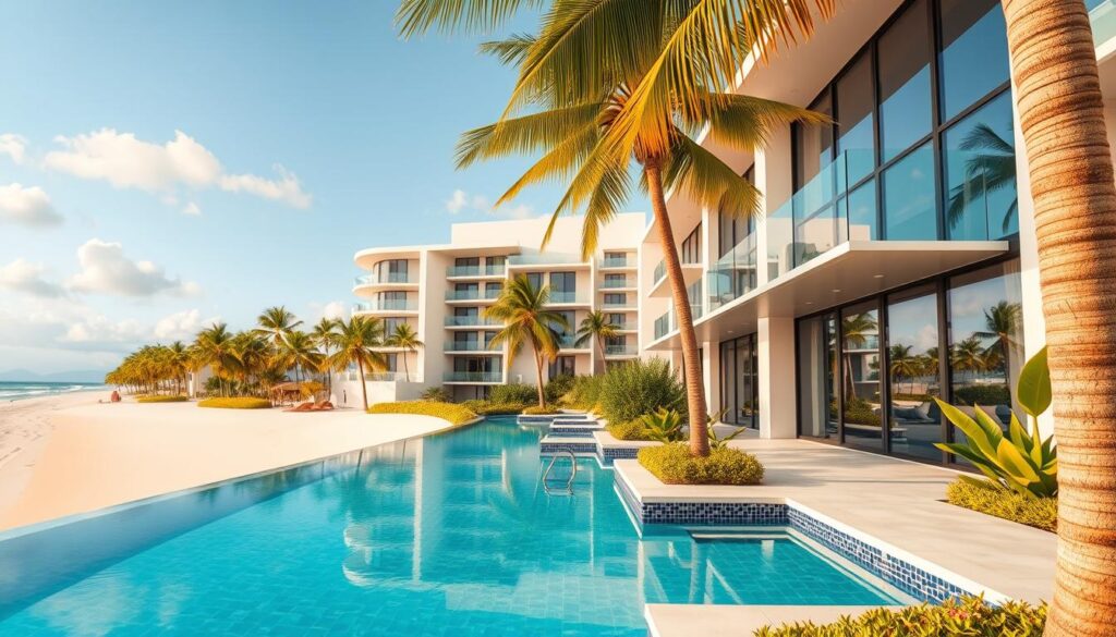 luxury condos on 38th Street Playa del Carmen with beach access