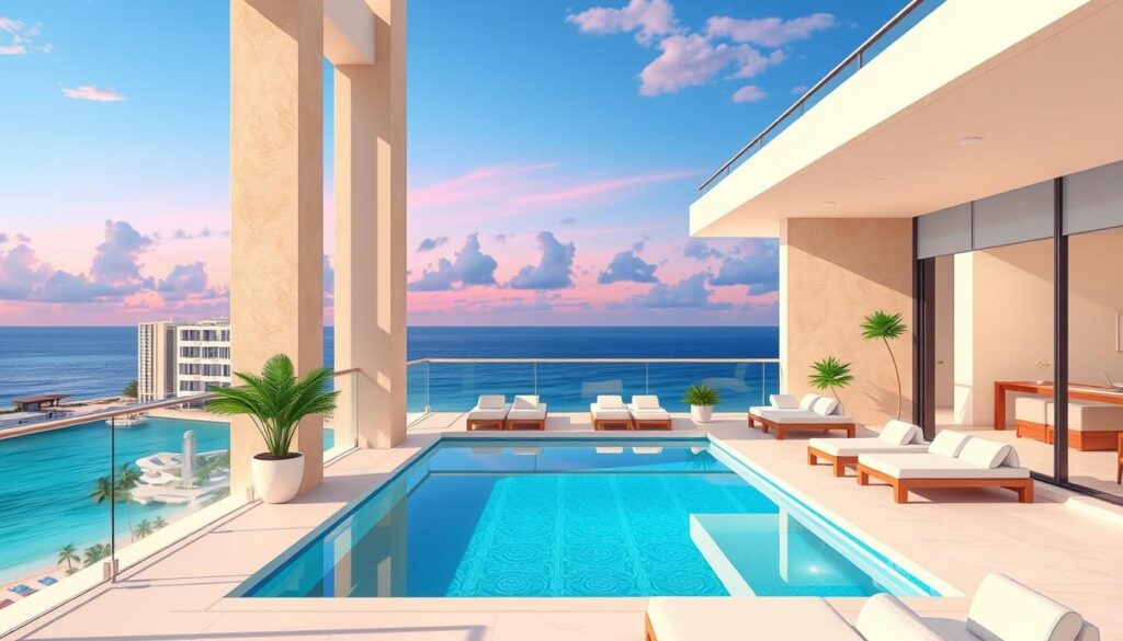 penthouses near Fifth Avenue Playa del Carmen