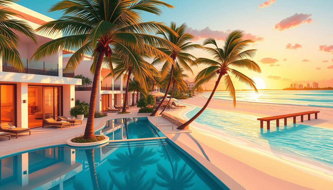 romantic beach condos playa del carmen