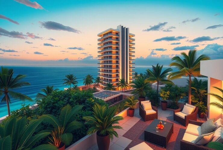rooftop condo rentals playa del carmen