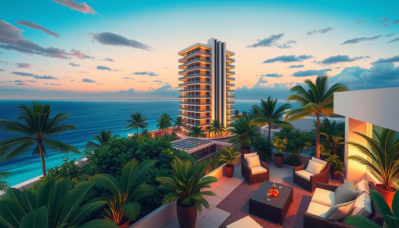 rooftop condo rentals playa del carmen
