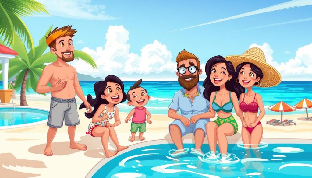 Family beach rentals Playa del Carmen
