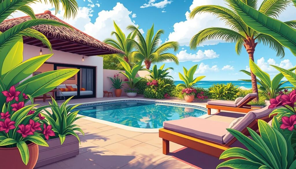 luxury airbnb private pool playa del carmen