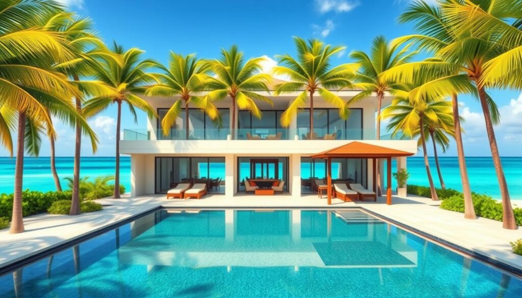 luxury beachfront accommodations in Playa del Carmen