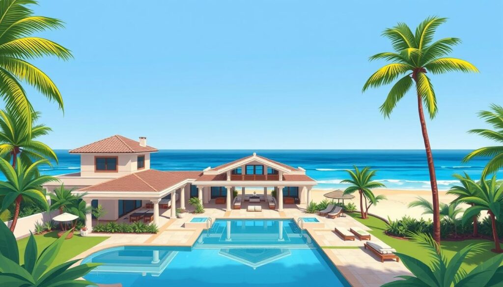 luxury beachfront rentals playa del carmen