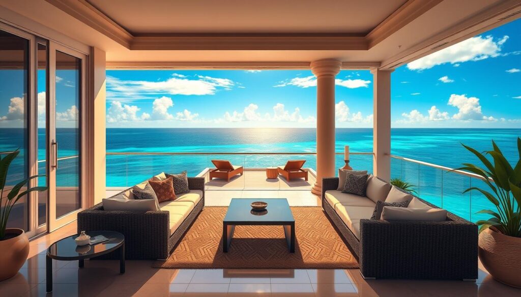 oceanfront apartment playa del carmen with views