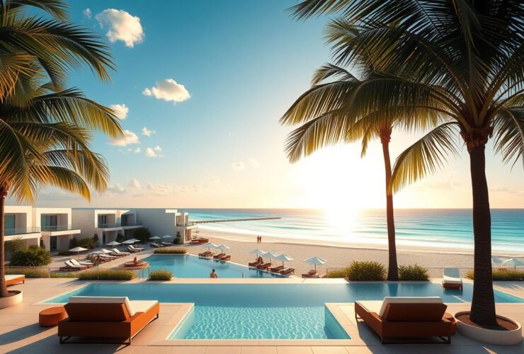 playa del carmen rentals with pool