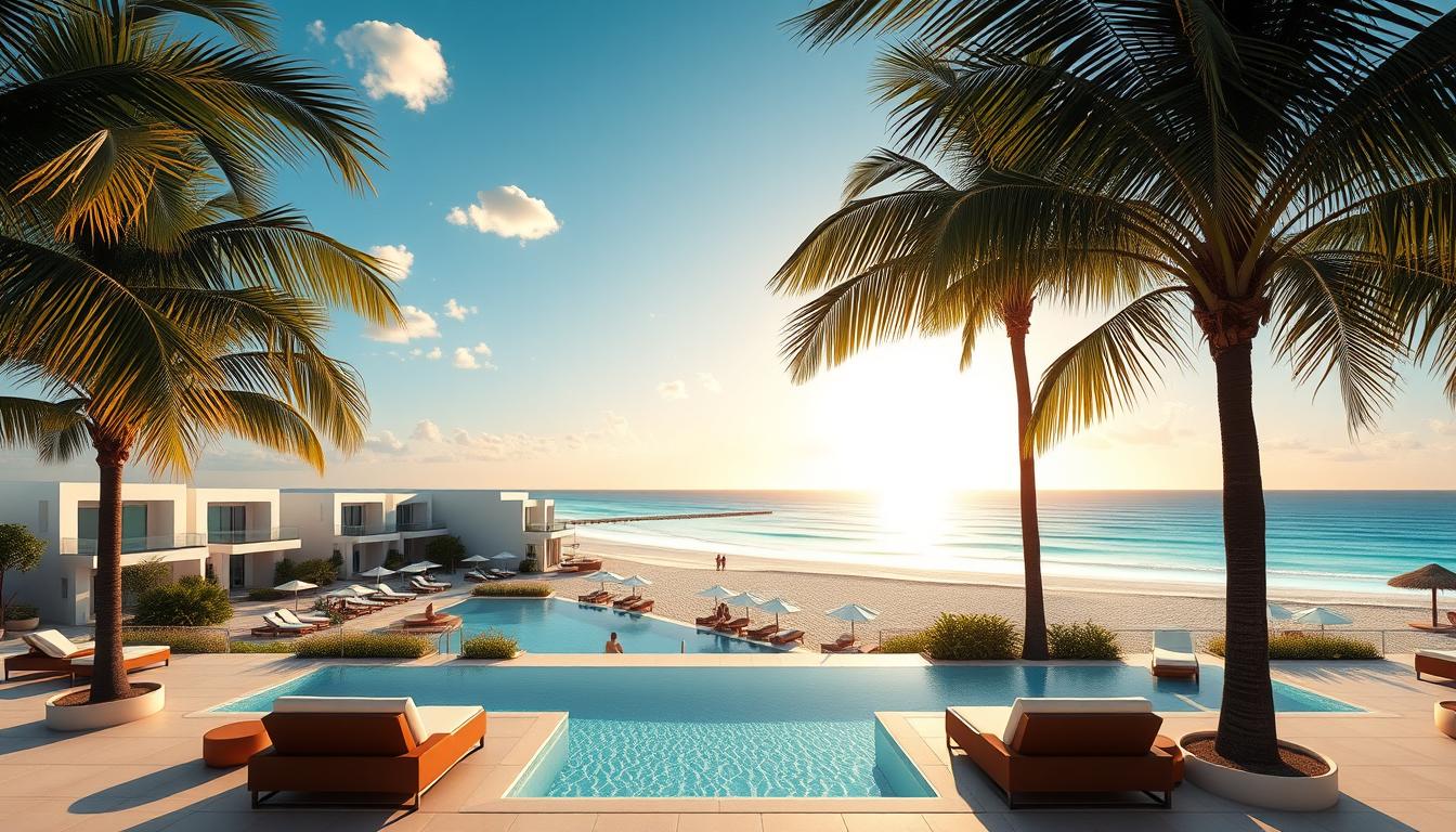 playa del carmen rentals with pool