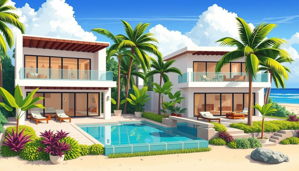vacation homes playa del carmen