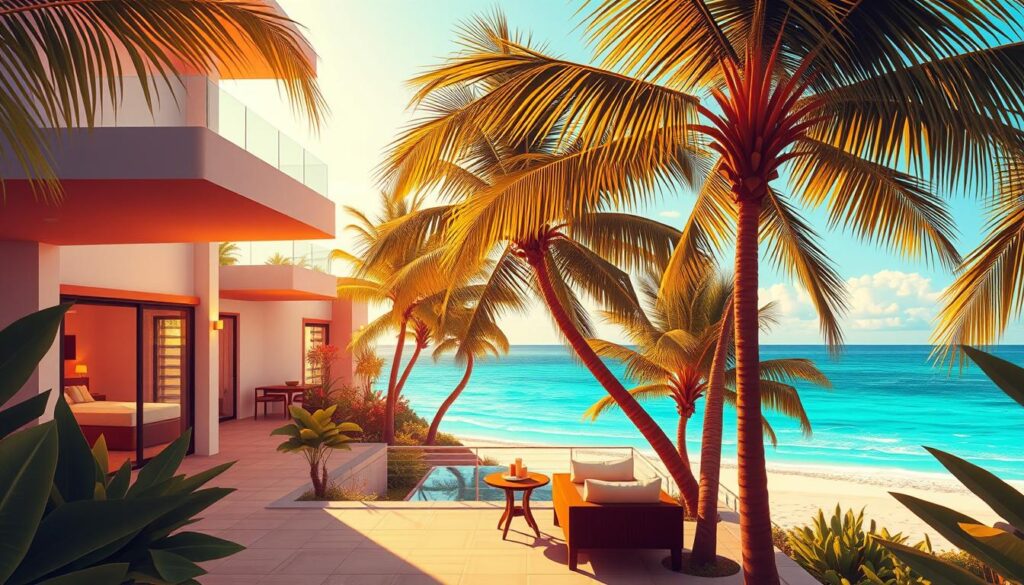 romantic condos in Playa del Carmen