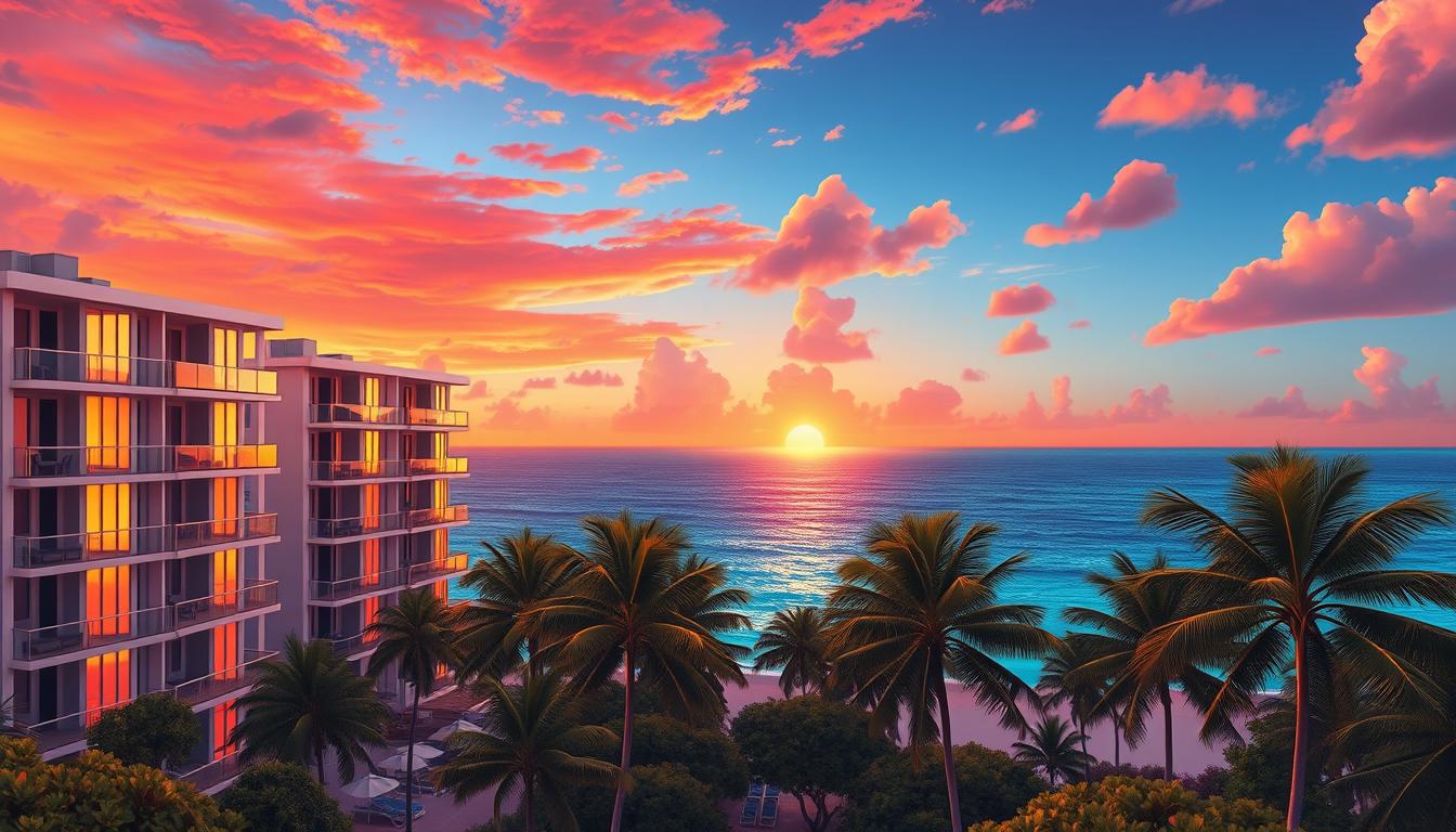 sunset view condos playa