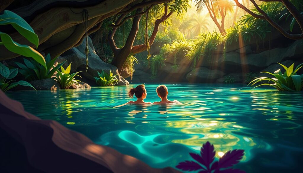 romantic cenote tours Playa del Carmen