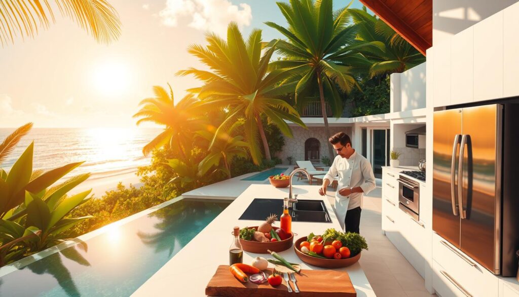 gourmet rentals Playa del Carmen